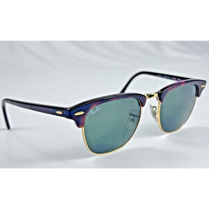 Ray-Ban Clubmaster RB3016 W0366 Sunglasses FRAMES ONLY Mens 49mm Made in Italy